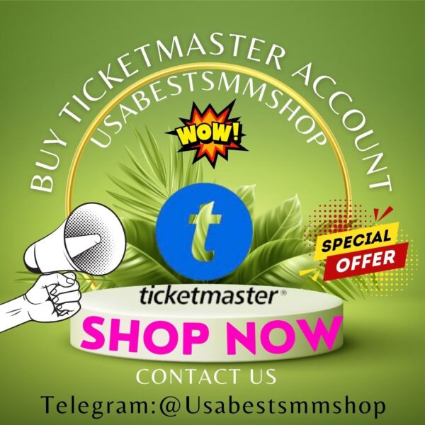 BUY TICKETMASTER ACCOUNT