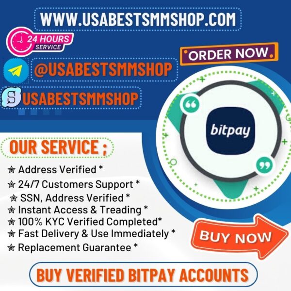 _BUY VERIFIED BITPAY ACCOUNTS