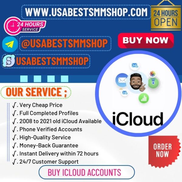 Buy Icloud Accounts