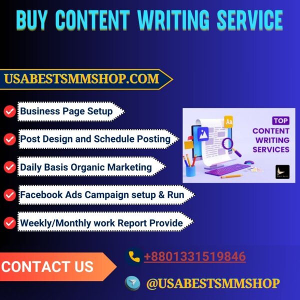 Buy Content Writing Service