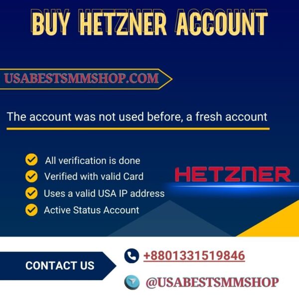 Buy Hetzner Account