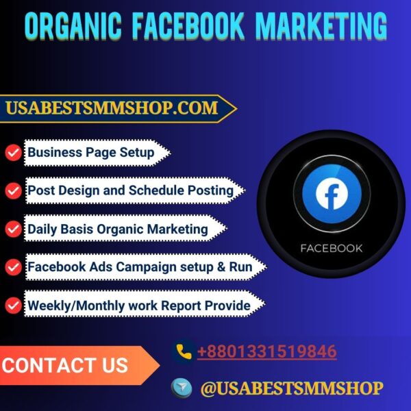 Organic Facebook Marketing